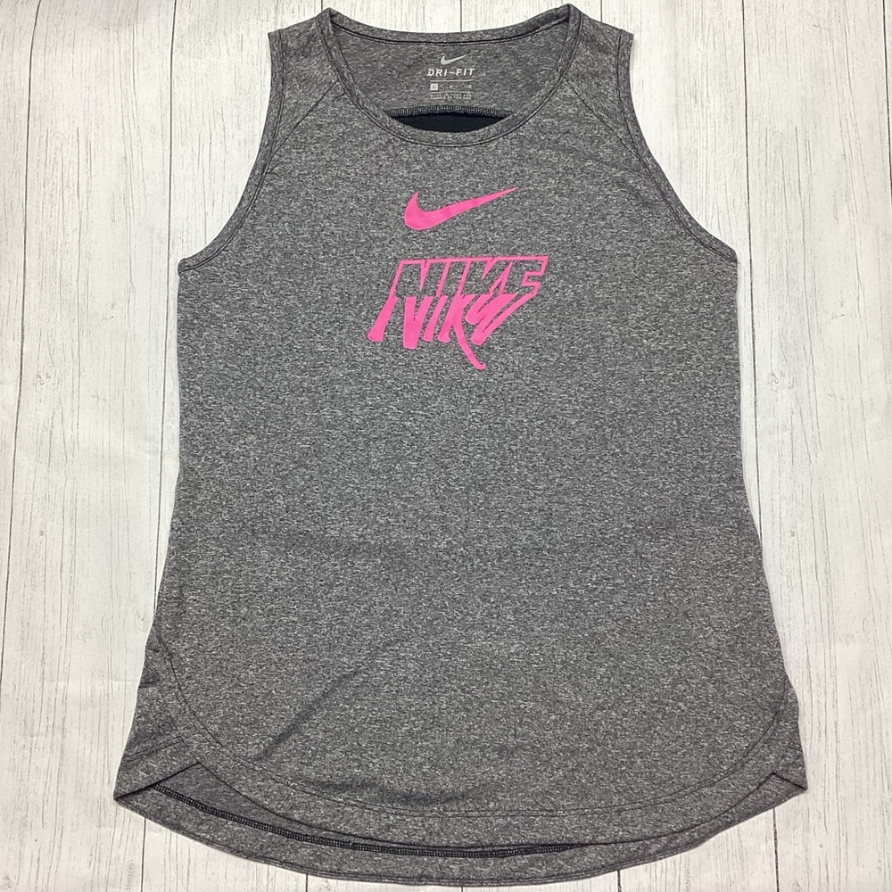 BOGO Nike Gray and Pink Tank Top Size Large